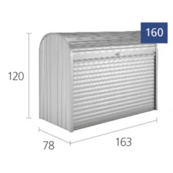 Biohort StoreMax® 160 -Angebote Biohort Store 1542117 WE DE 001 BiohortStoreMax160quarzgrau