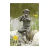 Rottenecker Bronzefigur Flötenspieler -Angebote Biohort Store 1597087 WE FS 001 BRONZEFLOETENSPIELER