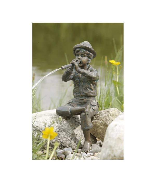 Rottenecker Bronzefigur Flötenspieler 3 Rottenecker Bronzefigur Flötenspieler