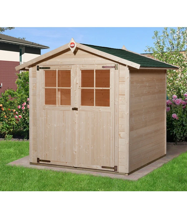 Weka Gartenhaus 316 Gr.1, Ca. B240/H221/T171 Cm 3 Weka Gartenhaus 316 Gr.1, Ca. B240/H221/T171 Cm