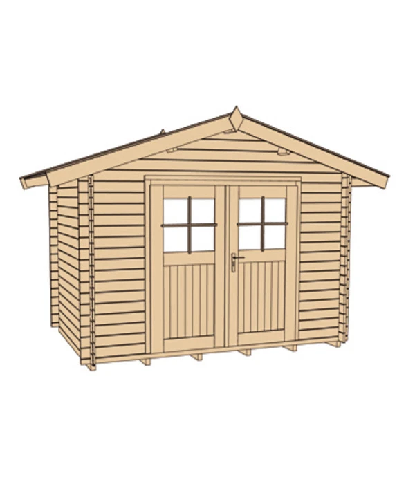 Weka Gartenhaus Premium 45 5 Weka Gartenhaus Premium 45 – Bild 3