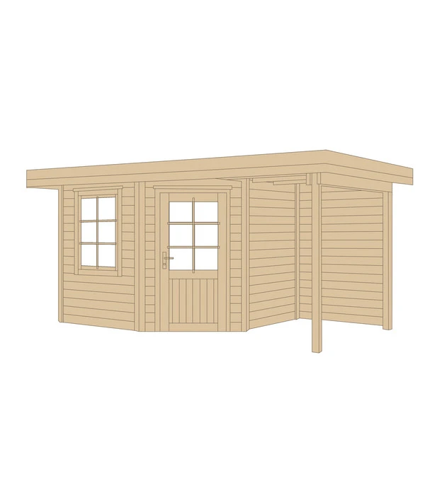 Weka Designhaus 213 A Gr.1, Ca. B442/H237/T278 Cm 5 Weka Designhaus 213 A Gr.1, Ca. B442/H237/T278 Cm – Bild 3