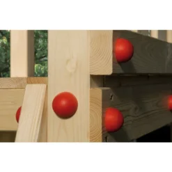 Tabaluga Kinderstelzenhaus 815 Inkl. Rutsche, Ca. B235/H332/T125 Cm -Angebote Biohort Store 1822519 WE FS 001 WekaDetailSicherheitskappenKinderspielgeraete 1