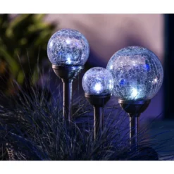 Dehner Solarleuchte Glaskugel, Ca. Ø8/H34 Cm 9 Dehner Solarleuchte Glaskugel, Ca. Ø8/H34 Cm -Angebote Biohort Store 1942895 WE MO 001 SolarCrackleKugeln 2021 GC04