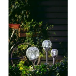 Dehner Solarleuchte Glaskugel, Ca. Ø8/H34 Cm 8 Dehner Solarleuchte Glaskugel, Ca. Ø8/H34 Cm -Angebote Biohort Store 1942895 WE MO 003 SolarGlaskugel