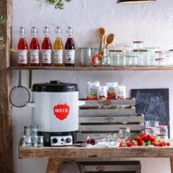 WECK® Automatik-Einkochautomat Mit Zeitschaltuhr, 29 L 8 WECK® Automatik-Einkochautomat Mit Zeitschaltuhr, 29 L -Angebote Biohort Store 1944941 WE MO 007 ErdbeerSecco