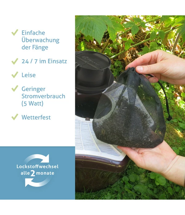 Biogents BG-Mosquitaire Mückenfalle, 1 Stk. 5 Biogents BG-Mosquitaire Mückenfalle, 1 Stk. – Bild 3