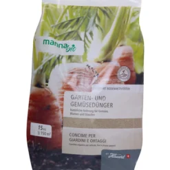 Manna Bio Garten- Und Gemüsedünger, 15 Kg