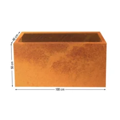 Palatino Cortenstahl-Pflanzgefäß Lotte -Angebote Biohort Store 2015279 WE BG 001 PalatinoPflanzgefaessLotte100Corten