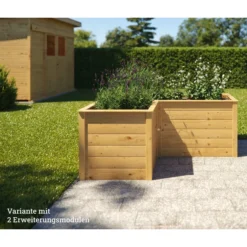 Weka Erweiterung Für Element-Hochbeet 669, Ca. B69/H69/T71 Cm -Angebote Biohort Store 2064988 WE MO 004 ErgaenzungssatzHochbeetModularNatur