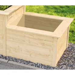 Weka Stufenhochbeet 669, Ca. B218/H81/T82 Cm -Angebote Biohort Store 2065027 WE DE 001 Stufenhochbeet669Natur
