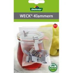 Dehner WECK®-Klammer, 6er-Set