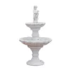 Fantasieco Stein-Gartenbrunnen Bergamo, Ø 88 X 154 Cm -Angebote Biohort Store 2276483 WE FS 001 Steinbrunnenweiss