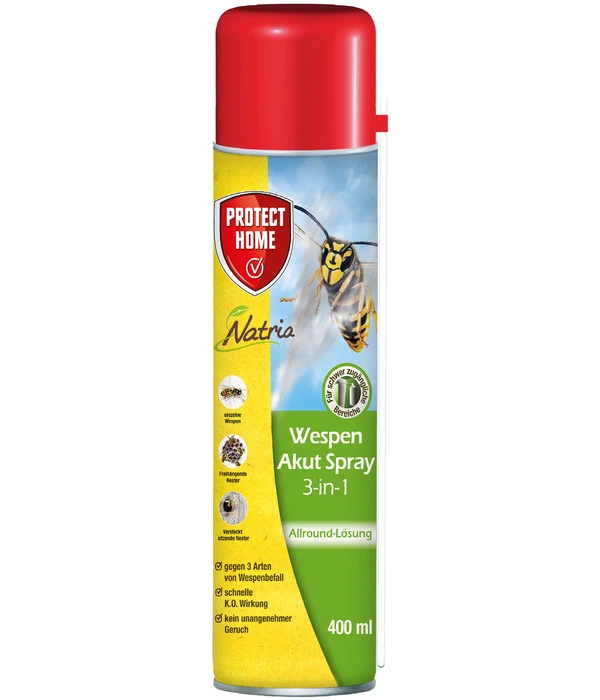PROTECT HOME Natria Wespen Akut Spray 3-in-1, 400 Ml 3 PROTECT HOME Natria Wespen Akut Spray 3-in-1, 400 Ml
