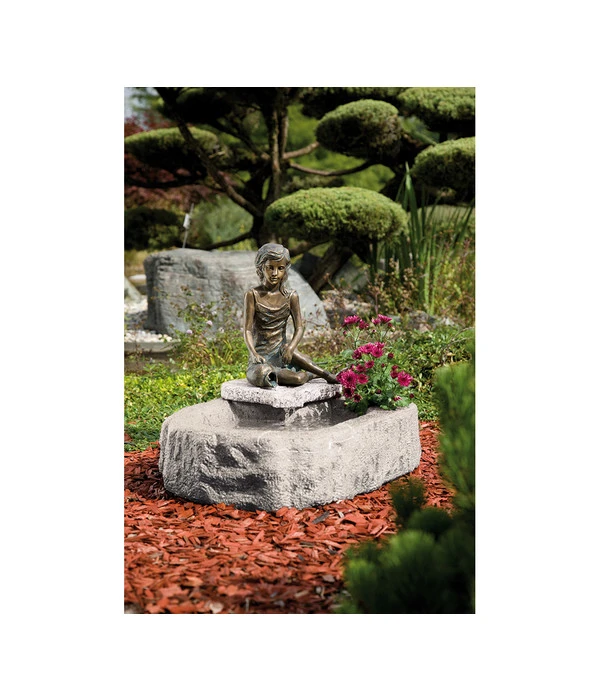 Rottenecker Bronzefigur Mädchen Malin 3 Rottenecker Bronzefigur Mädchen Malin