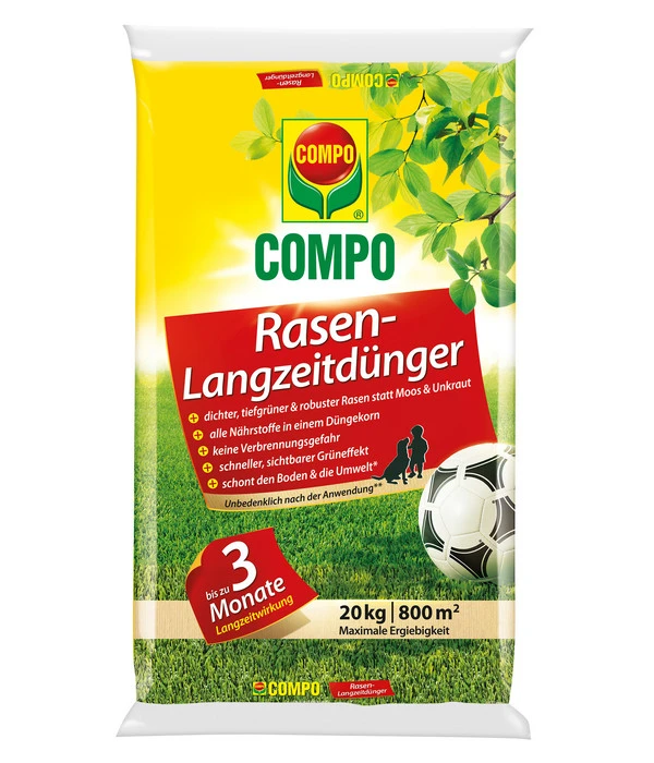 COMPO Rasen-Langzeitdünger, 20 Kg 3 COMPO Rasen-Langzeitdünger, 20 Kg