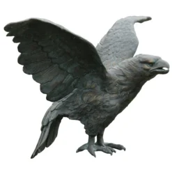 Rottenecker Bronze-Steinadler, Ca. B40/H39/T80 Cm