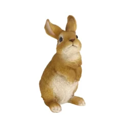 Polyresin Hase Stehend, Ca. B15,5/H25,5/T13 Cm