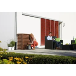 GARANTIA Woody Wandtank 350 L 10 GARANTIA Woody Wandtank 350 L -Angebote Biohort Store 2469575 WE MO 002 WoodyWandtank350Ldarkwood