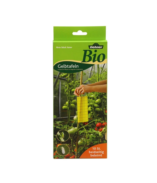 Dehner Bio Gelbtafeln, 10er-Set 3 Dehner Bio Gelbtafeln, 10er-Set