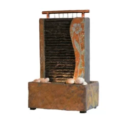 Seliger Zimmerbrunnen Guo, Schiefer