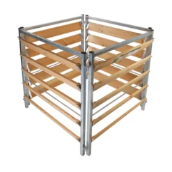 Bellissa Kompostersilo Metall/Holz, Ca. B100/H100/T100 Cm -Angebote Biohort Store 2744324 WE DE 005 BellissaKompostersiloMetallHolzKompostsiloMetallHolz