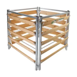 Bellissa Kompostersilo Metall/Holz, Ca. B100/H100/T100 Cm -Angebote Biohort Store 2744324 WE DE 007 BellissaKompostersiloMetallHolzKompostsiloMetallHolz