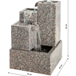 Dehner Granit-Gartenbrunnen Cascada, Ca. H65 Cm -Angebote Biohort Store 2888618 WE DE 004 DehnerGranitGartenbrunnenCascada