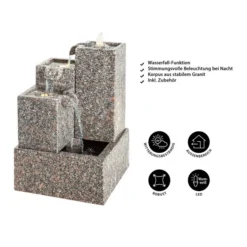 Dehner Granit-Gartenbrunnen Cascada, Ca. H65 Cm -Angebote Biohort Store 2888618 WE IG 001 DehnerGranitGartenbrunnenCascada