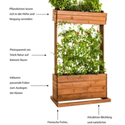 Hecht Hochbeet Cube 2, Ca. B82/H145/T50 Cm -Angebote Biohort Store 3060316 WE IG 001 HechtHochbeetCube2NEU