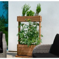 Hecht Hochbeet Cube 2, Ca. B82/H145/T50 Cm -Angebote Biohort Store 3060316 WE MO 001 HechtHochbeetCube