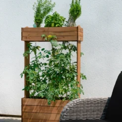 Hecht Hochbeet Cube 2, Ca. B82/H145/T50 Cm -Angebote Biohort Store 3060316 WE MO 001 HechtHochbeetCubeNEU