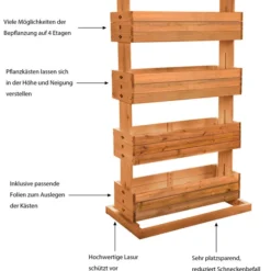 Hecht Hochbeet Cube 4, Ca. B82/H145/T50 Cm -Angebote Biohort Store 3060399 WE IG 001 HechtHochbeetCube4NEU