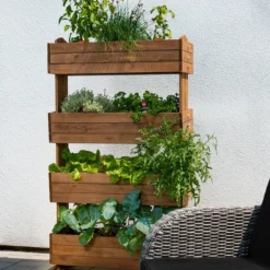 Hecht Hochbeet Cube 4, Ca. B82/H145/T50 Cm -Angebote Biohort Store 3060399 WE MO 001 HechtHochbeetCube4NEU