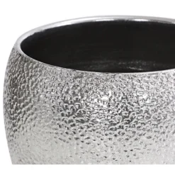 Dehner Keramik-Übertopf Rosella, Bauchig, Silber 9 Dehner Keramik-Übertopf Rosella, Bauchig, Silber -Angebote Biohort Store 3136926 PR DE 001 KeramikTopfRosellaChromDehnerExpressHerzig