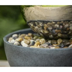 Dehner Edelstahl-Gartenbrunnen Globe, Ca. Ø32/H52 Cm -Angebote Biohort Store 3257623 WE DE 002 EdelstahlGartenbrunnenGlobeNEU