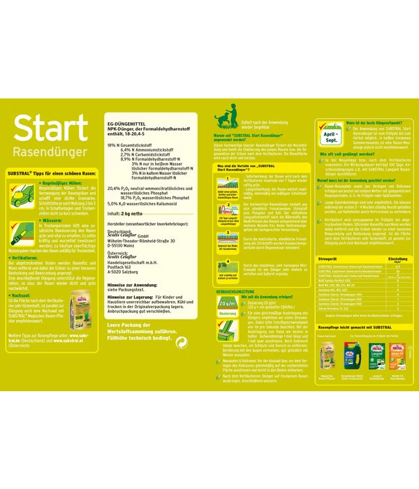 Substral® Start Rasendünger 4 Substral® Start Rasendünger – Bild 2
