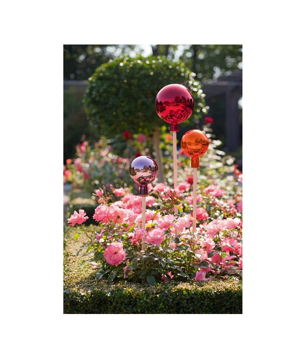 ELIAS Glashütte Rosenkugel, Verspiegelt 4 ELIAS Glashütte Rosenkugel, Verspiegelt – Bild 2