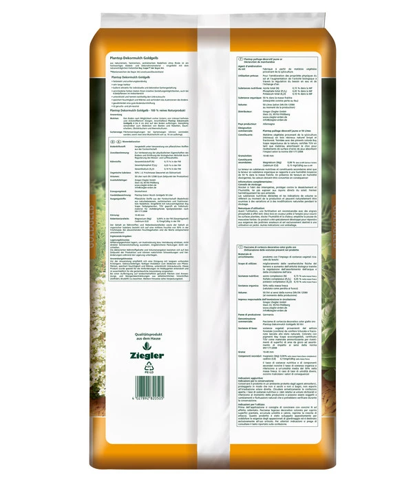 Ziegler Plantop Rindendekor Gelb, 50 L 4 Ziegler Plantop Rindendekor Gelb, 50 L – Bild 2