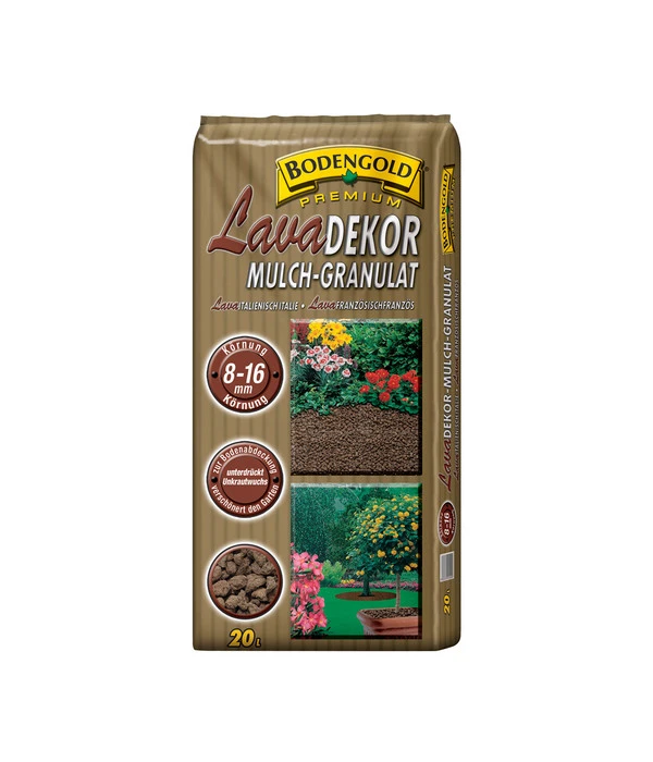 Ziegler Bodengold Lavadekor Mulch-Granulat, 48 X 20 Liter 4 Ziegler Bodengold Lavadekor Mulch-Granulat, 48 X 20 Liter – Bild 2