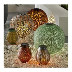 Dehner Solar-Kugelleuchte Luanda -Angebote Biohort Store 4034302 WE MO 002 DehnerSolarKugelleuchteLuandaD30cm