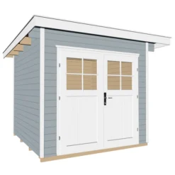 Weka Gartenhaus 179 Gr. 3, Ca. B354/H224/T311 Cm -Angebote Biohort Store 4080172 WE DE 002 WekaGartenhaus179Groesse3Grau
