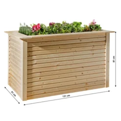 Weka Profi-Hochbeet 669, Ca. B131/H81/T91 Cm -Angebote Biohort Store 4080594 WE BG 001 WekaProfiHochbeet669