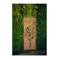 Ferrum Metall-Stecker Pusteblume, 54 X 208 Cm, Rost