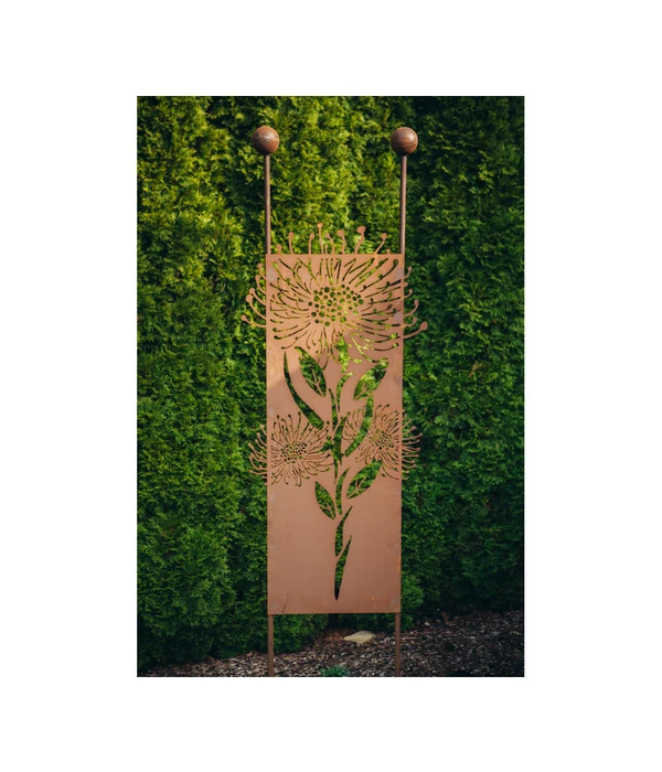 Ferrum Metall-Stecker Pusteblume, 54 X 208 Cm, Rost 3 Ferrum Metall-Stecker Pusteblume, 54 X 208 Cm, Rost