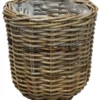 Van Der Leeden Rattan-Pflanzkorb, Grau-braun 1 Van Der Leeden Rattan-Pflanzkorb, Grau-braun -Angebote Biohort Store 4111183 WE FS 001 Rattankorb Grau D29cm