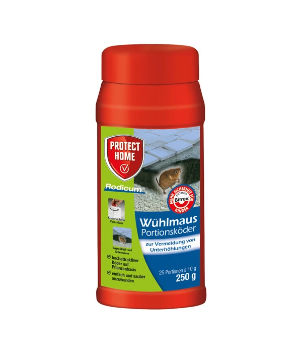 PROTECT HOME Rodicum® Wühlmaus Portionsköder, 250 G 3 PROTECT HOME Rodicum® Wühlmaus Portionsköder, 250 G