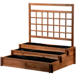 Dobar Hochbeet Peru Mit Rankspalier, Ca. B110/H115/T88 Cm -Angebote Biohort Store 4155016 WE FS 002 DobarPflanzkastenHochbeetPerumitRankspalier