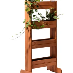 Dobar Vertikalbeet Mit 4 Pflanzkästen, Ca. B55/H125/T40 Cm -Angebote Biohort Store 4155164 WE FS 002 DobarVertikalbeetMit4Pflanzkaesten