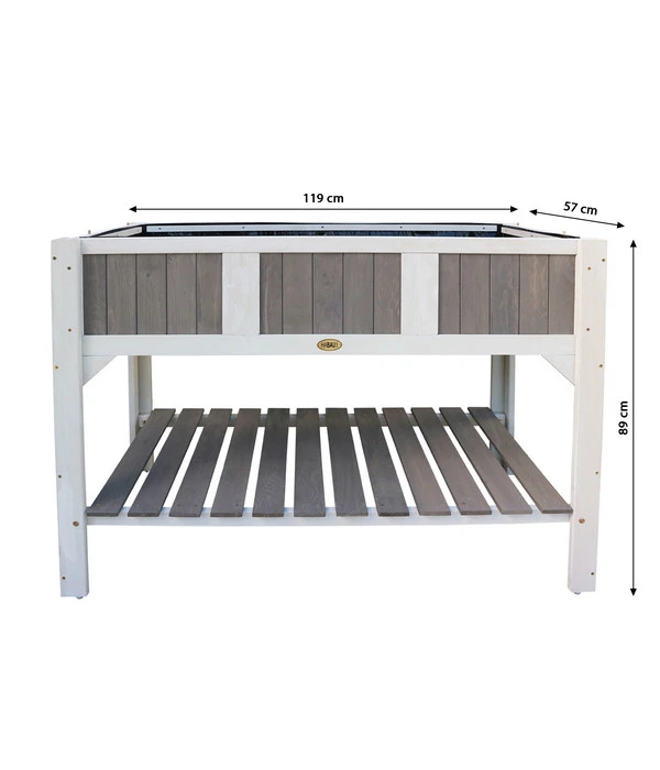Habau Hochbeet Klara, Ca. B119/H89/T57 Cm 6 Habau Hochbeet Klara, Ca. B119/H89/T57 Cm – Bild 4
